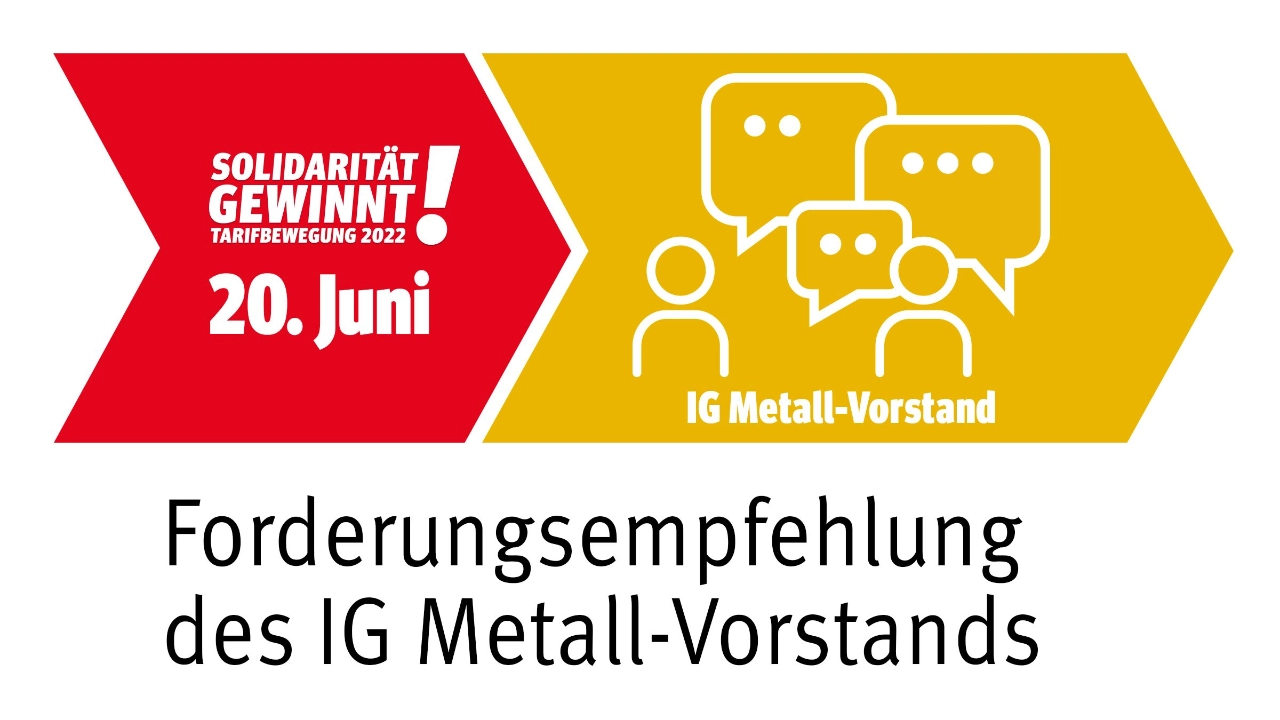 Metall-Tarifrunde 2022: So geht es weiter