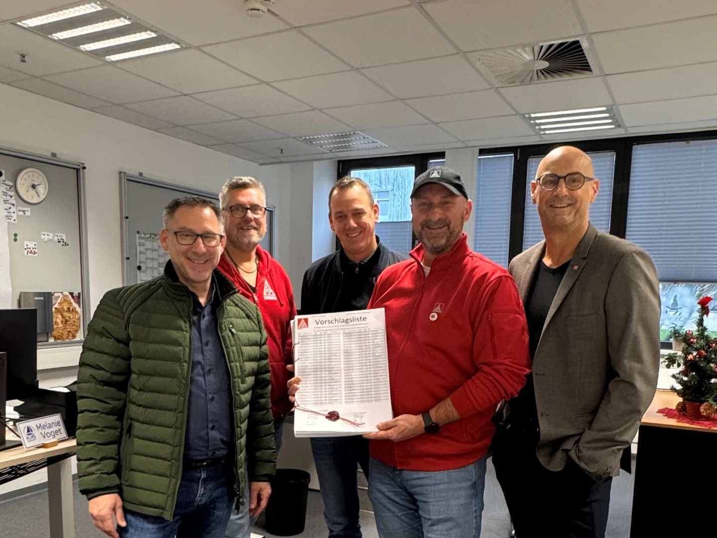 Listenabgabe IG Metall