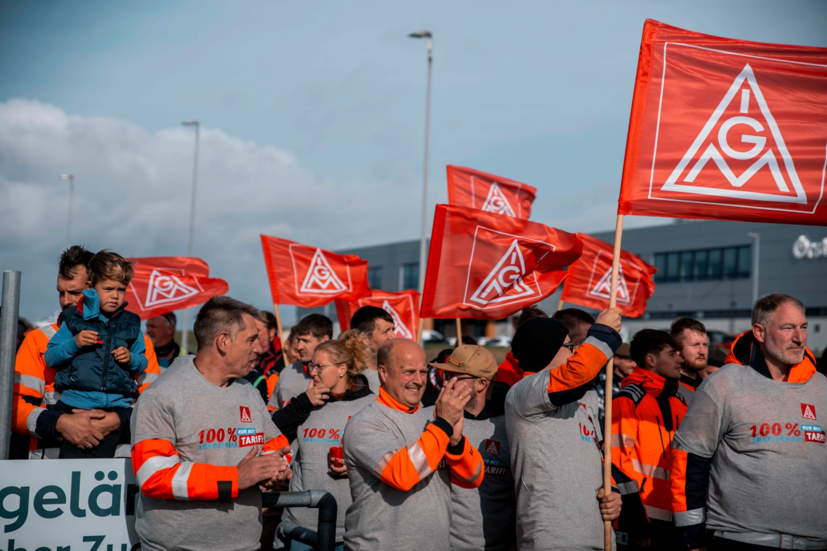 1. Warnstreik bei Ørsted
