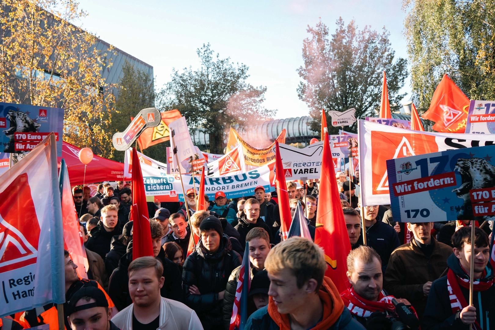 Tarifrunde 2024 Metall- und Elektroindustrie 2.Verhandlung Bremen