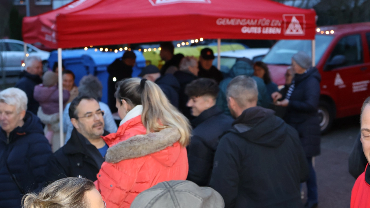 IG Metall Weihnachtsmarkt