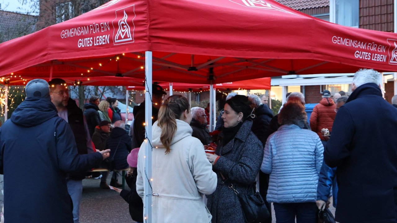 IG Metall Weihnachtsmarkt