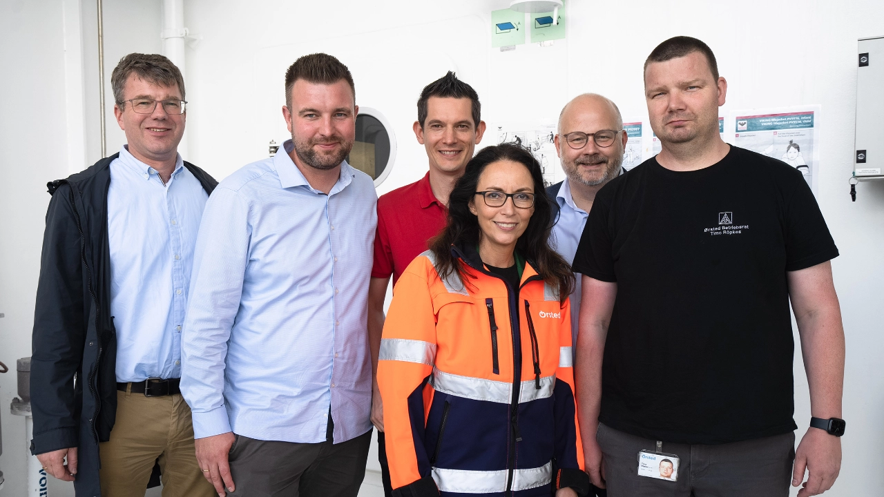 Yasmin Fahimi besucht Weltmarkführer für Offshore-Windenergie Ørsted