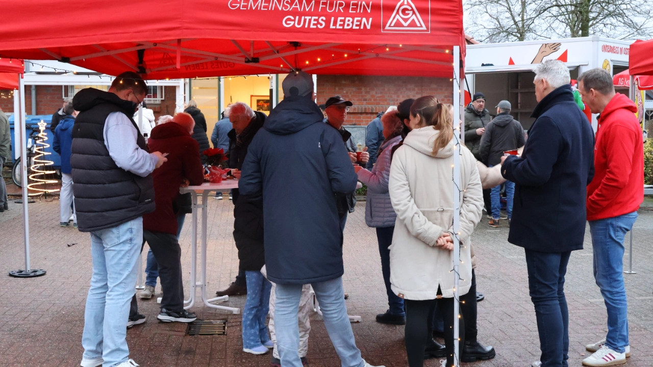 IG Metall Weihnachtsmarkt