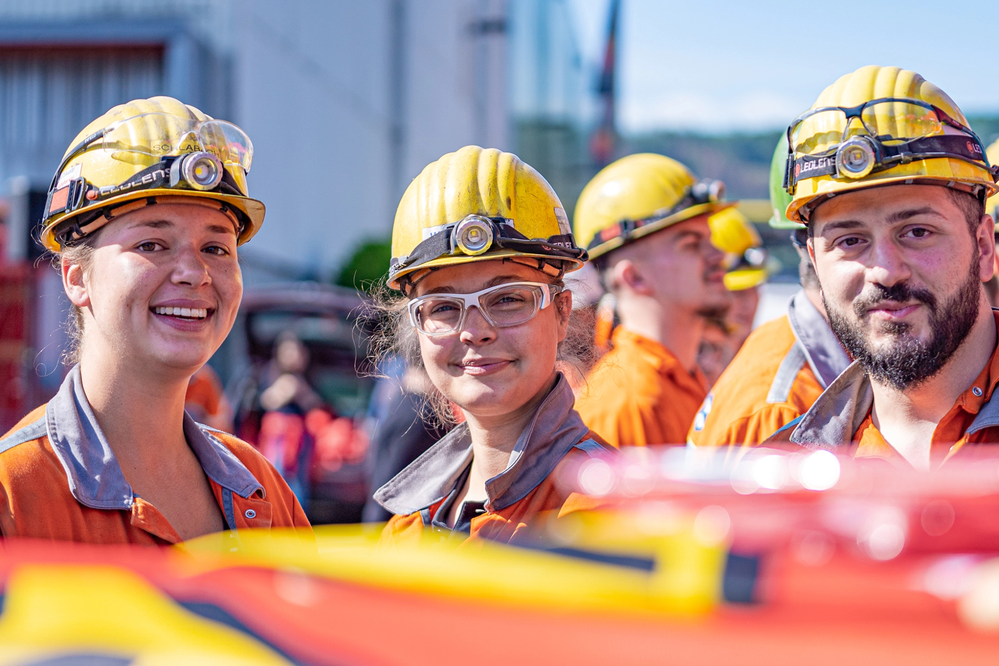 Tarifrunde Eisen und Stahl 2022: Warnstreik bei DEW in Siegen Geisweid