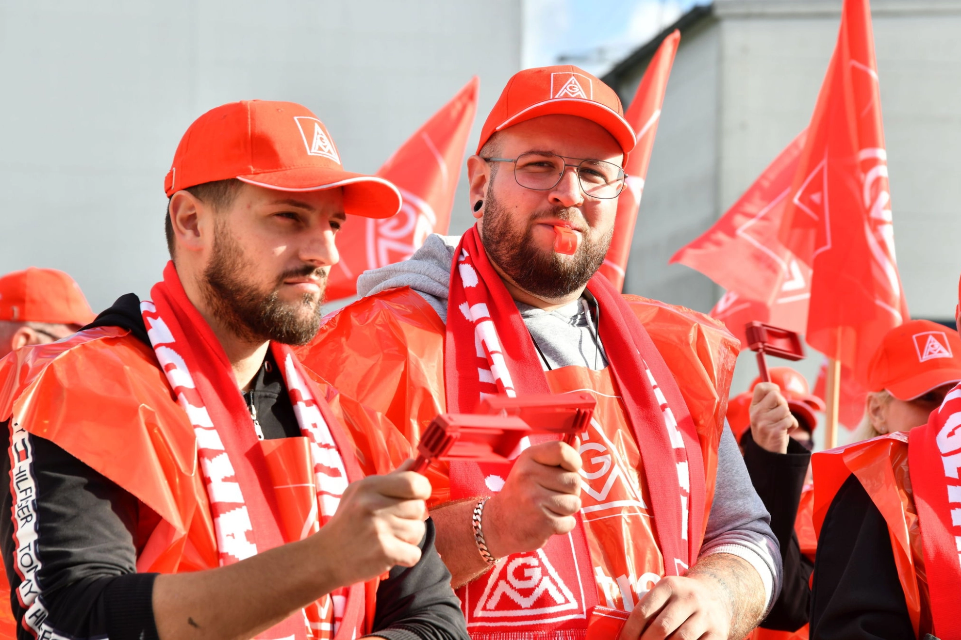 Warnstreik KGM Fulda Tarifrunde Metall und Elektro 2022