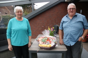 Goldene Hochzeit Harm Hillers und Ehefrau