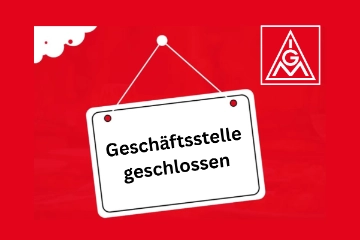 Geschäftsstelle ist am 12. Juni geschlossen