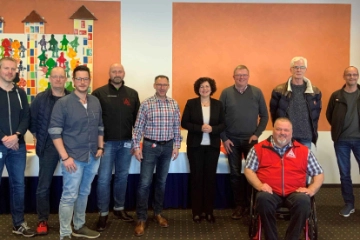 Amira Mohamed Ali zu Besuch beim Betriebsrat