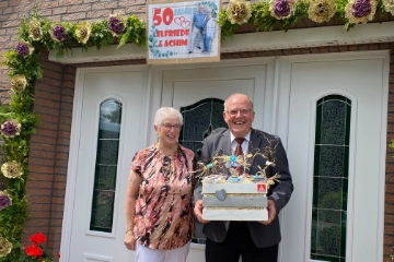Goldene Hochzeit Joachim und Elfriede van Hettinga