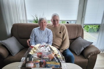  Goldene Hochzeit Harm Müller und Ehefrau Theda