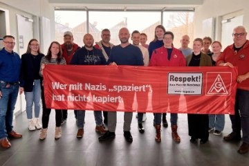 Ostfriesland steht zusammen, Demokratie schützen