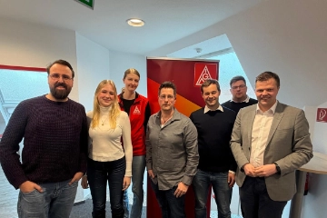 Treffen des OJA Emden mit Christian Fühner (CDU), Bildungspol. Sprecher der NDS-Landtagsfraktion