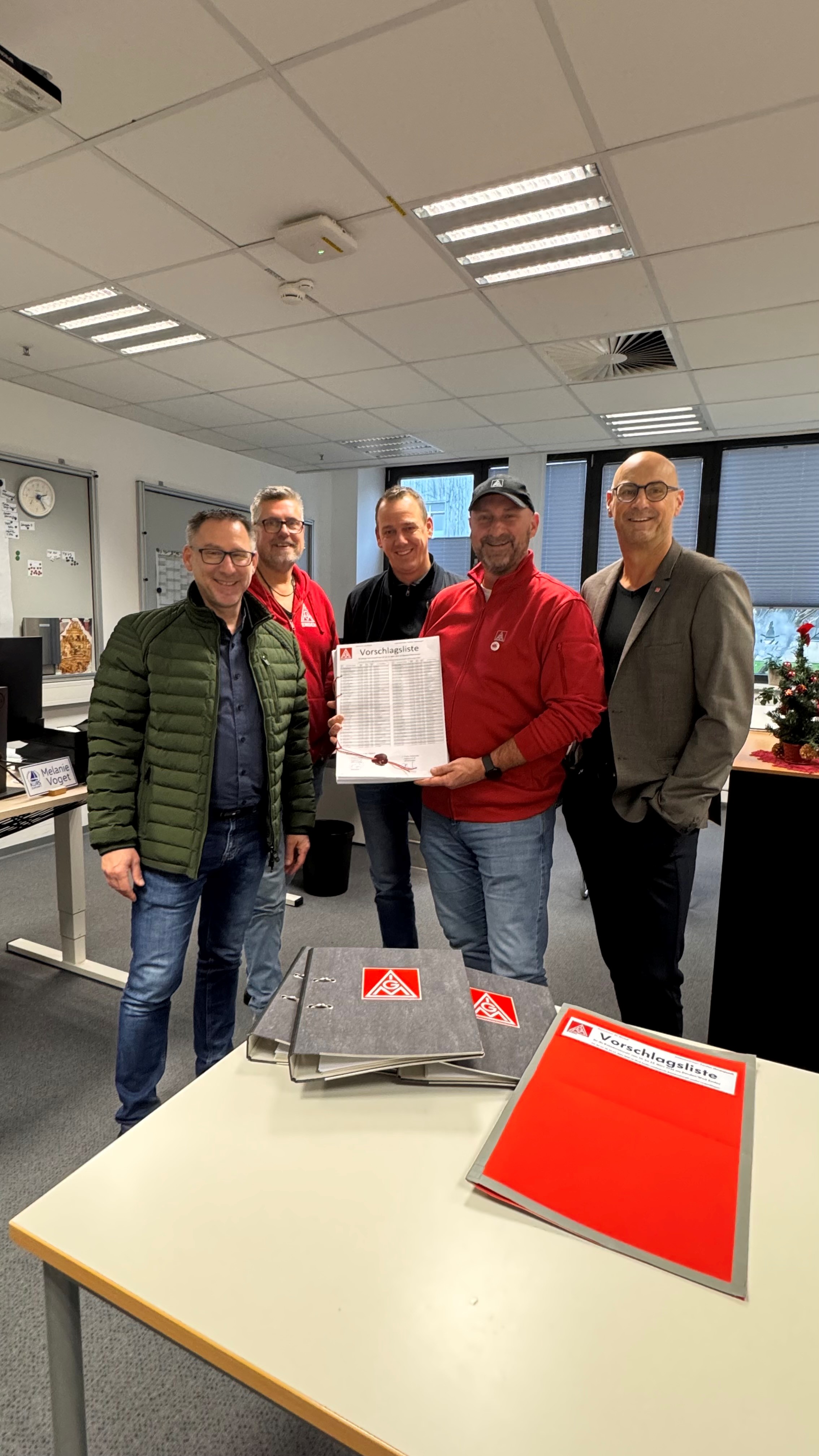 Listenabgabe IG Metall