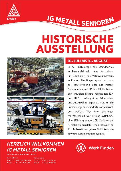 Ausstellung AG Geschichtswerkstatt VW 