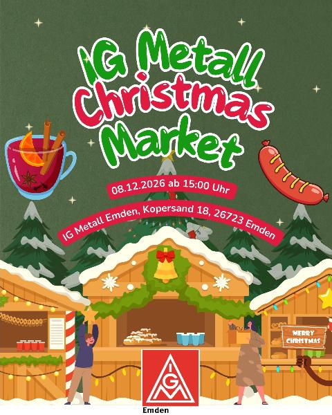 IG Metall Weihnachtsmarkt 2025