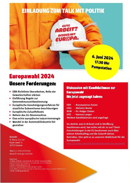 Einladung zum TALK MIT POLITIK