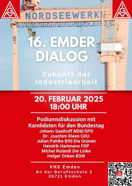 Einladung 16. Emder Dialog