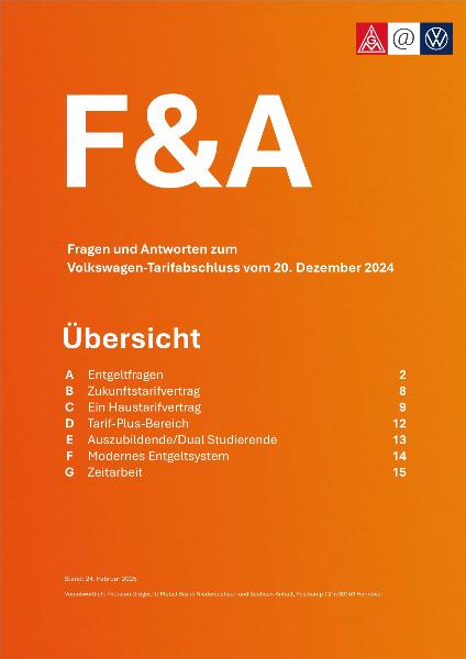 F&A zum Tarifabschluss
